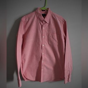 J. Crew Oxford Button Down Slim Fit Shirt, Size L